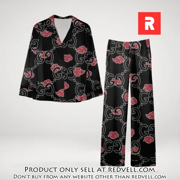 Trending luxury gc satin pajama set pjs1053 rv5545000
